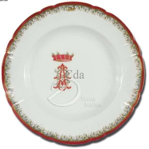Barão de Anajás Prato de porcelana — Não identificado
