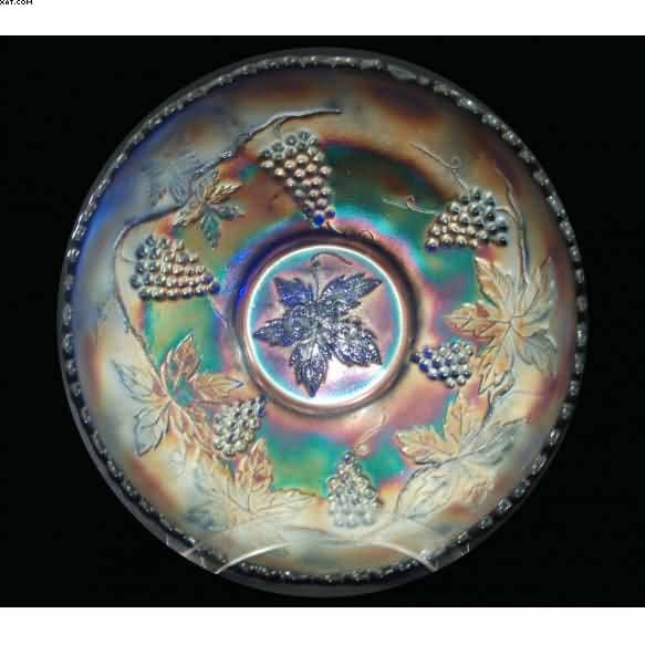 Carnival Glass Fenton Vintage Leaf — Não identificado, 1905