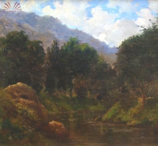 Paisagem com riacho — João Baptista da Costa