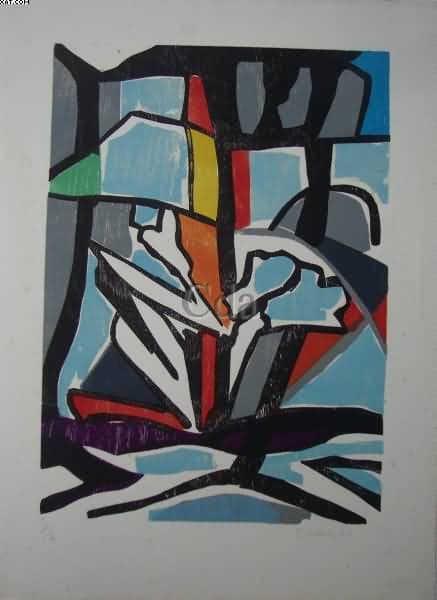 Abstrato — Aldo Bonadei, 1971