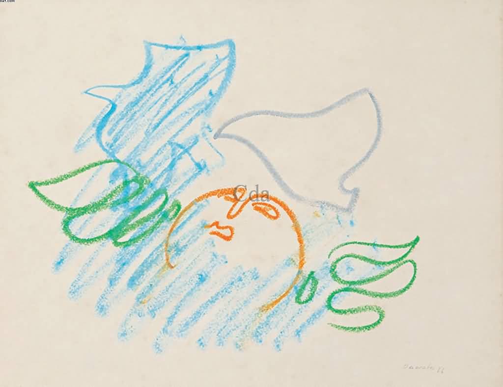 Vênus e Pássaro — Milton Dacosta, 1966