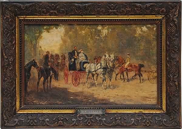 Carruagens de Camponeses — Alexander chevalier de Bensa