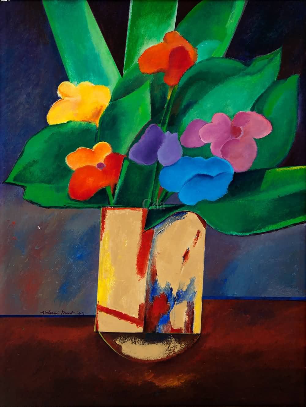 Vaso de Flores — Aldemir Martins, 1979