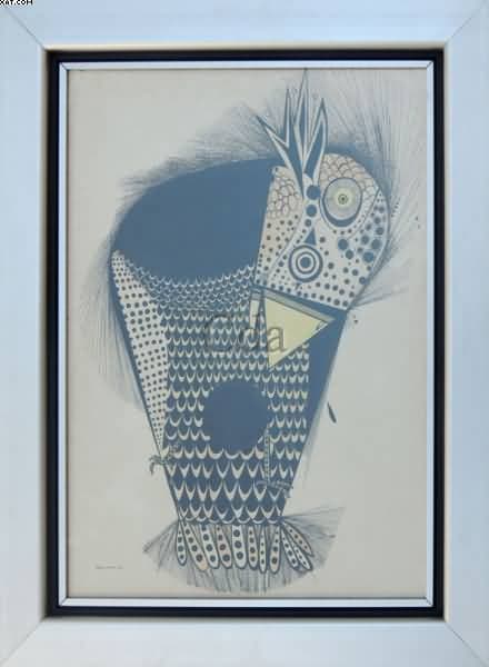 Pássaro — Aldemir Martins, 1957