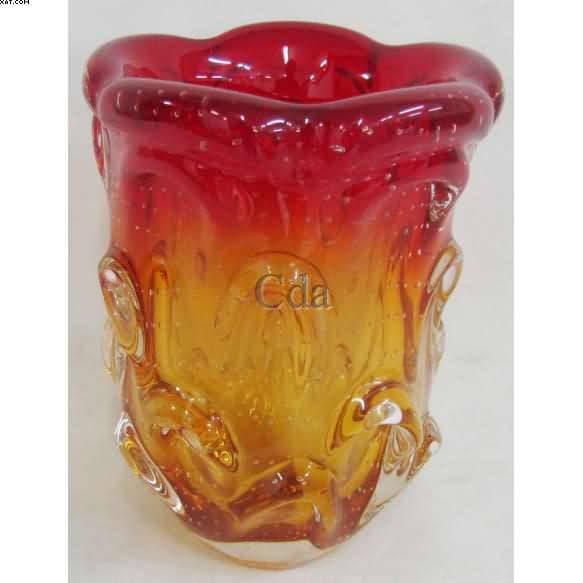 Vaso em murano — Não identificado