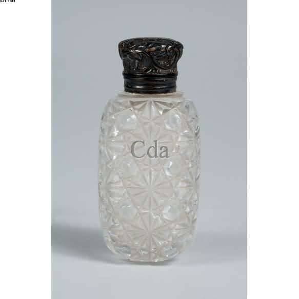 Perfumeiro em cristal — Não identificado