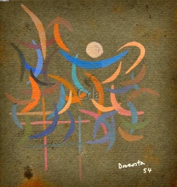 Sem tìtulo — Milton Dacosta, 1954
