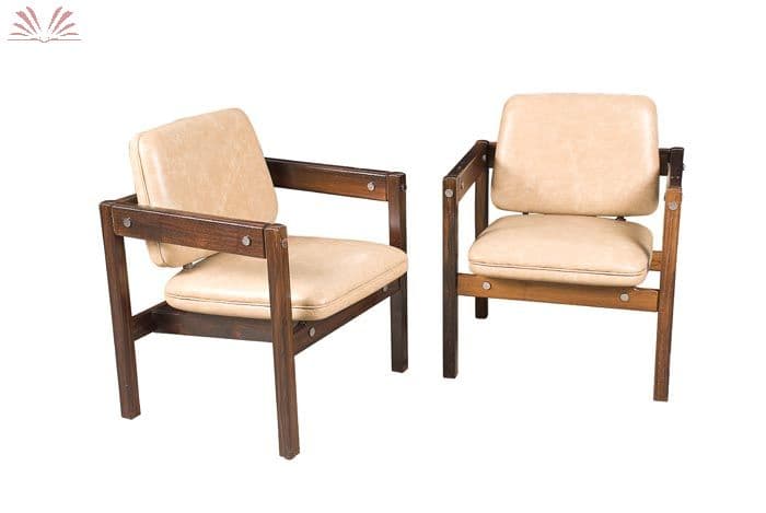 Par de poltronas — Sérgio Rodrigues, 1964