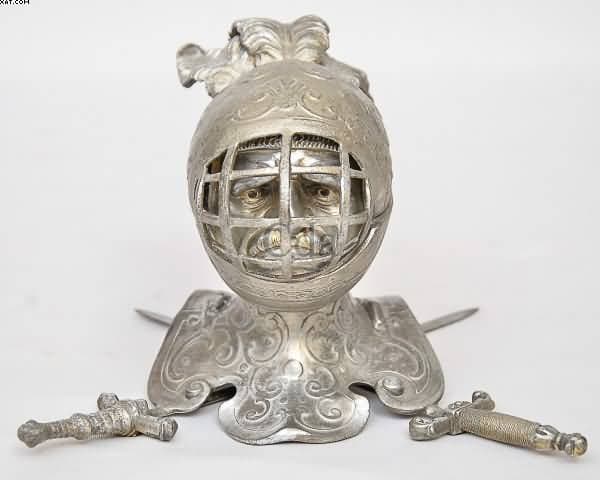 Cabeça de Guerreiro Medieval — Não identificado