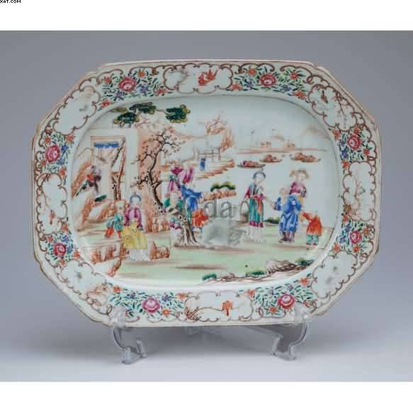 Travessa de porcelana Cia das Índias — Não identificado