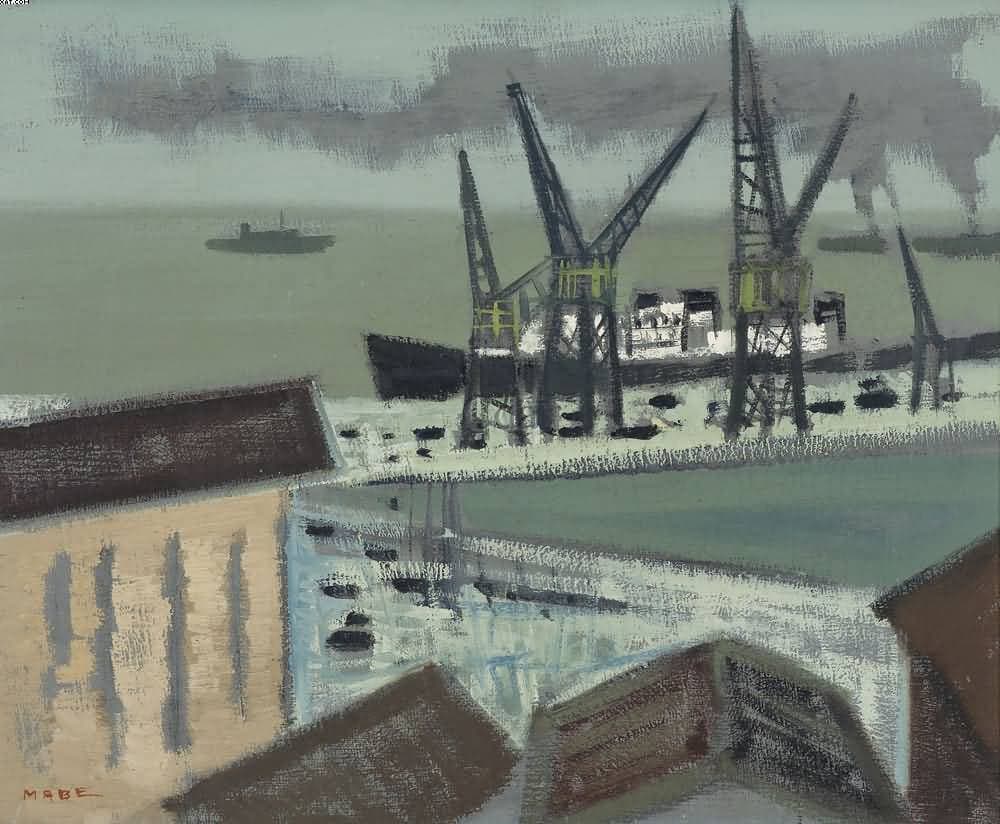 Porto — Manabu Mabe, 1950