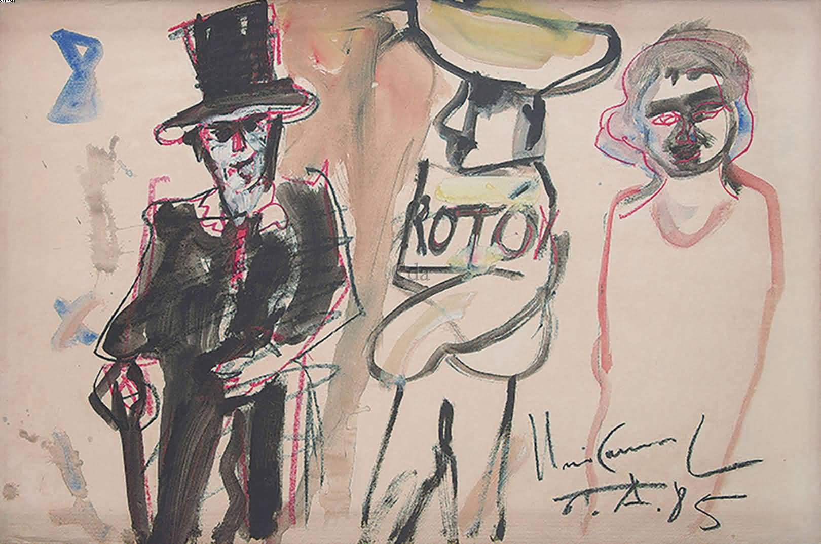 Sem título — Iberê Camargo, 1985