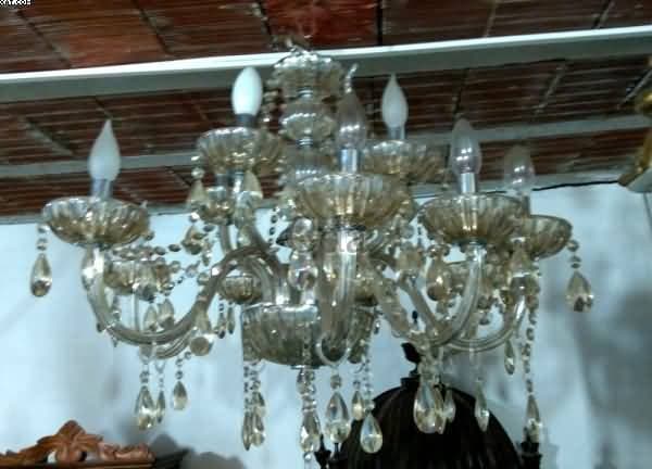 Lustre em cristal — Não identificado