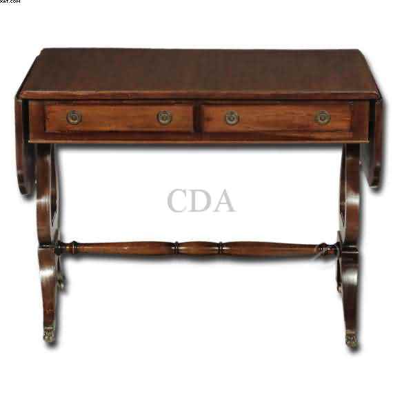 Sofá table de mogno, estilo Regency — Não identificado