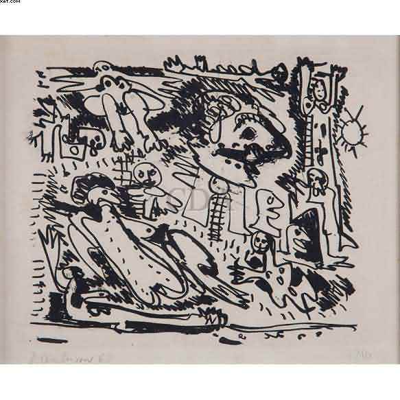 A praia — Rubens Gerchman, 1962