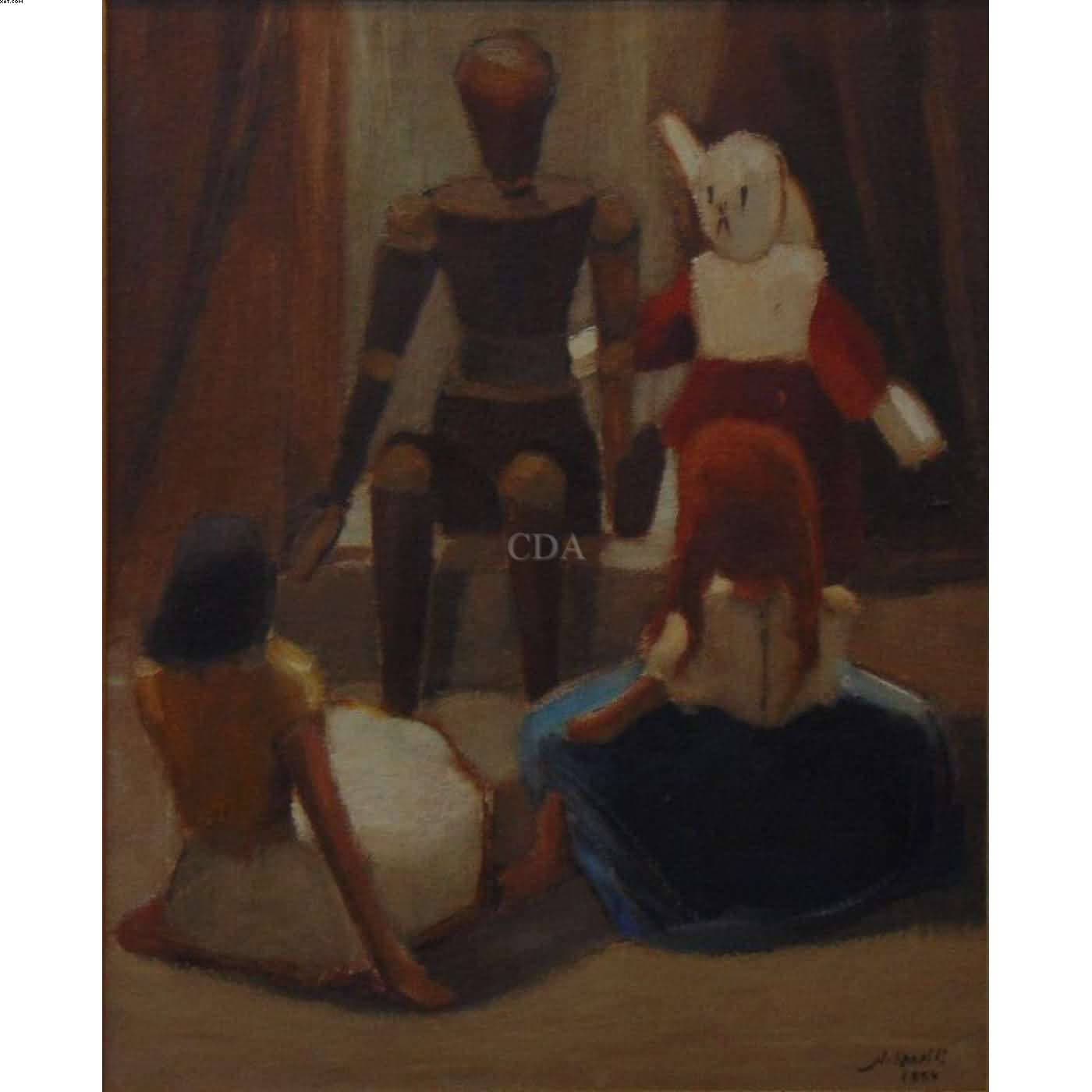 Sem titulo. O Contador de historias — Arcângelo Ianelli