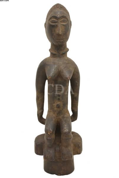 Estatueta. Povo Não Identificado. África Ocidental — Não identificado