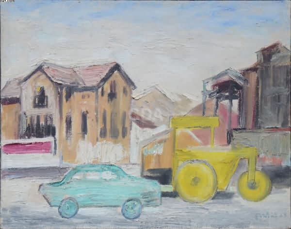 Cena de rua — Mário Zanini, 1963