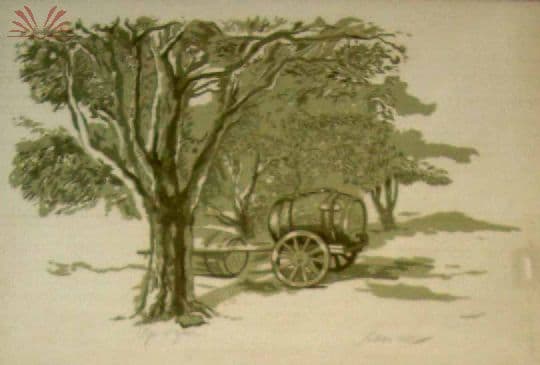 Pipa D água — Carlos Scliar, 1955