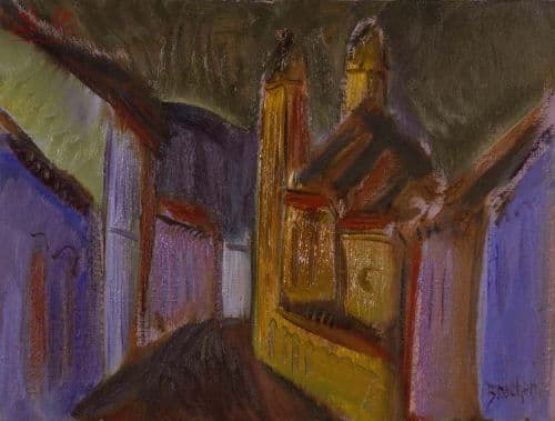 Igreja do Carmo - Mariana — Carlos Bracher, 1989