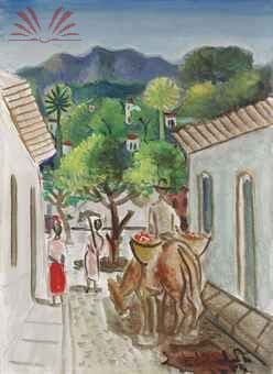 PAISAGEM EM Barbacena — Di Cavalcanti, 1959