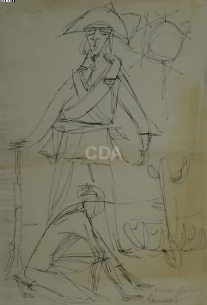 encedor II — Aldemir Martins, 1953