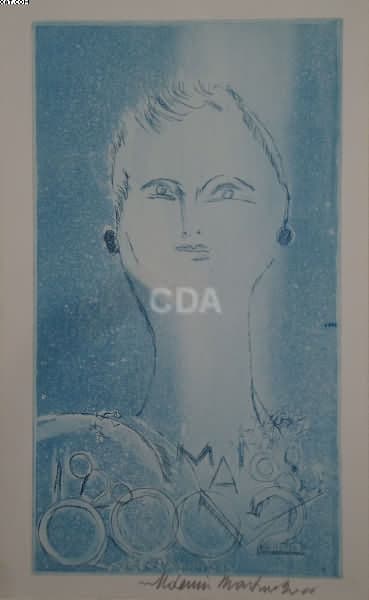 Cartão — Aldemir Martins, 2000