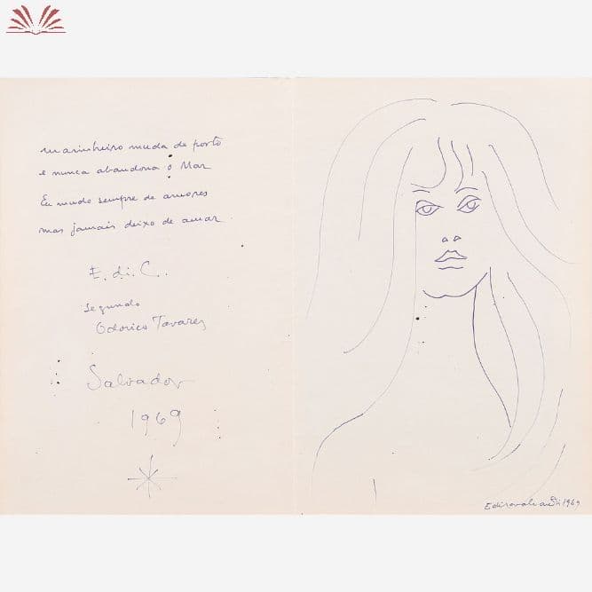 Verso e Retrato de Mulher — Di Cavalcanti, 1969