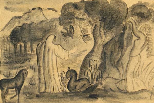 No Paraíso — Tarsila do Amaral