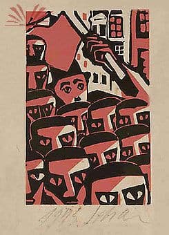 Sem título — Carlos Scliar, 1943