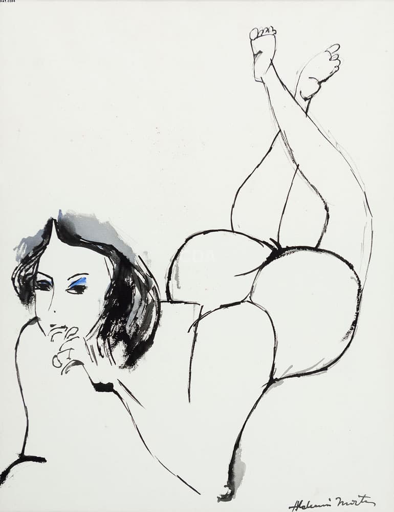 Mulher — Aldemir Martins, 1960