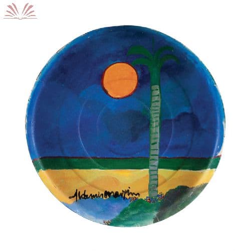 Marinha com Coqueiro" — Aldemir Martins