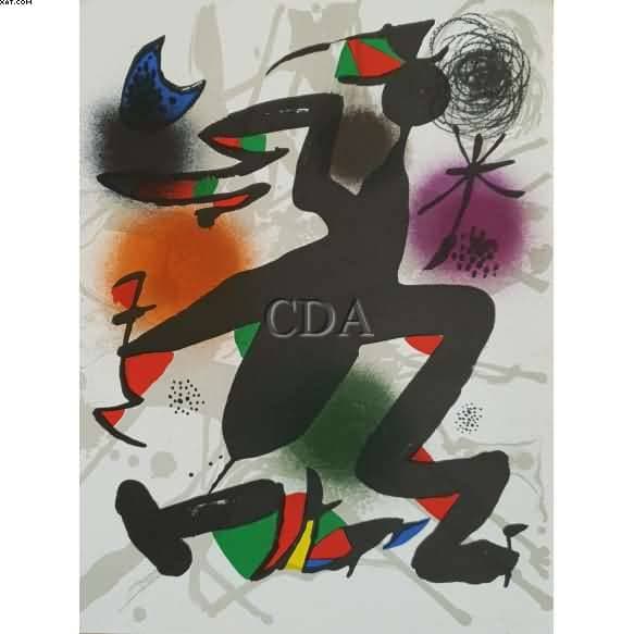 Litografía original IV - SEM ASSINATURA — Joan Miro-Joan Miró