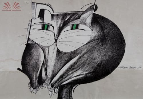 Gato — Aldemir Martins, 1998