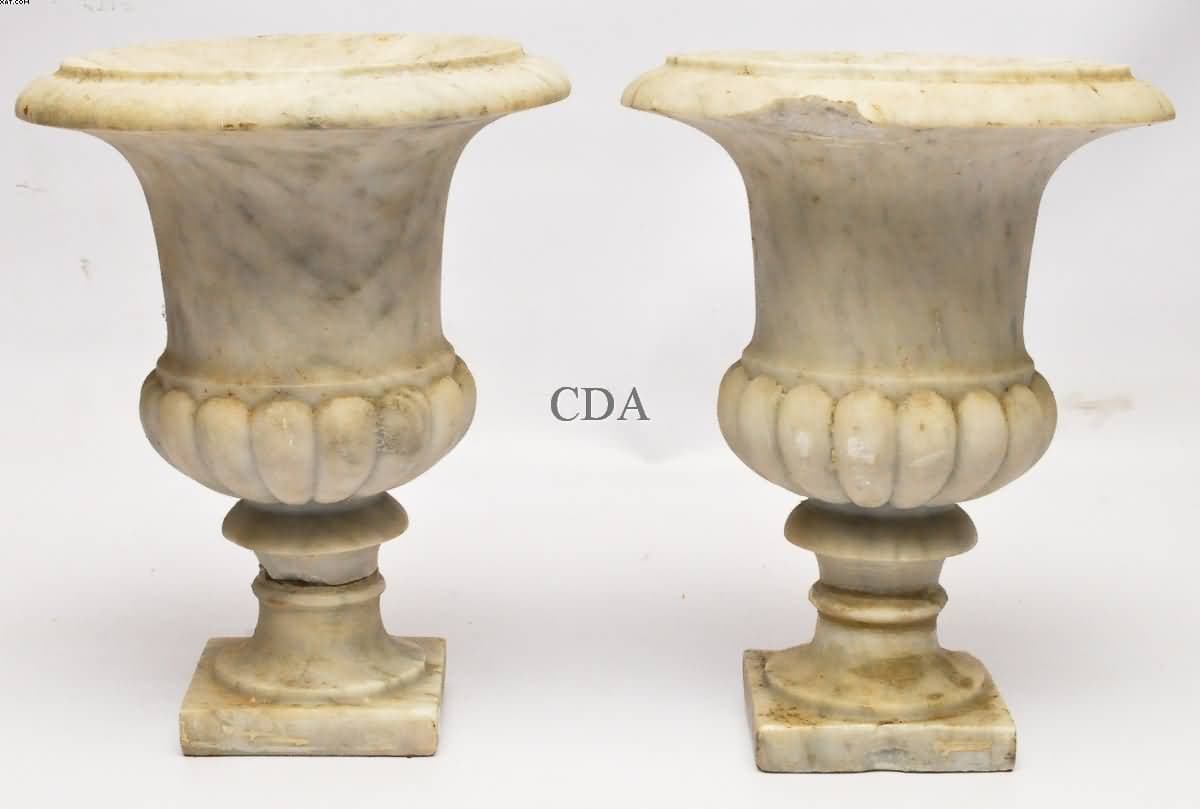 Par de vasos para jardim — Não identificado