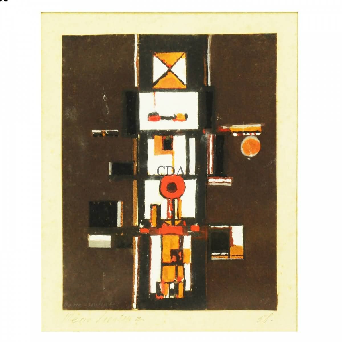 Sem título — Maria Leontina Franco Da Costa, 1958
