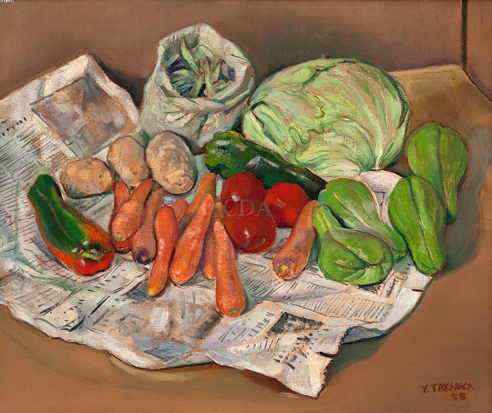 Legumes e Verduras — Yoshiya Takaoka, 1958