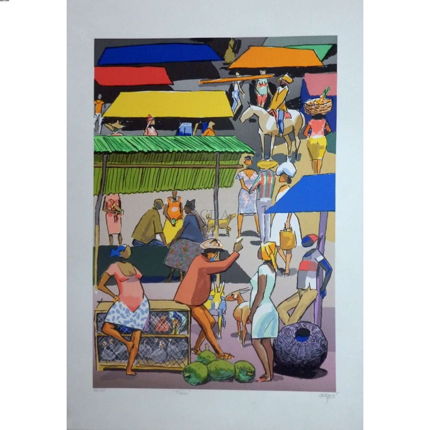 Feira — Hector Carybé
