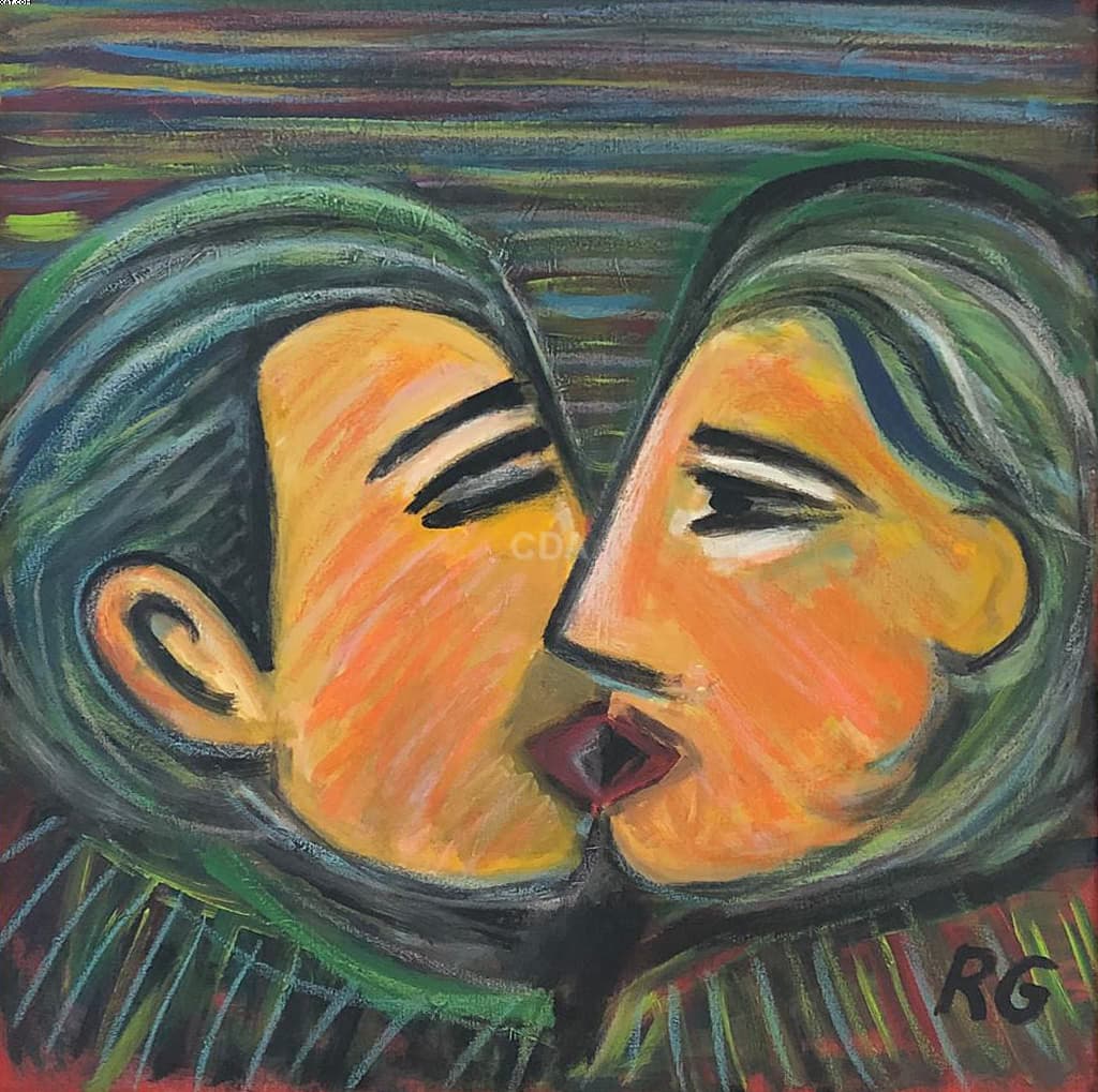 O Beijo — Rubens Gerchman, 2002