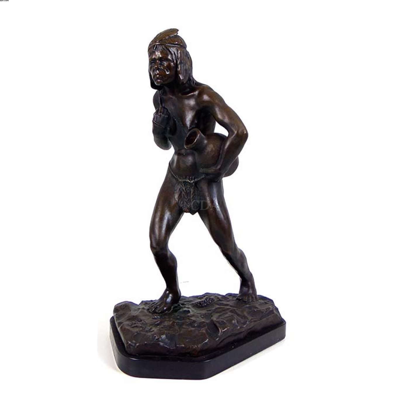 Escultura de bronze — Não identificado