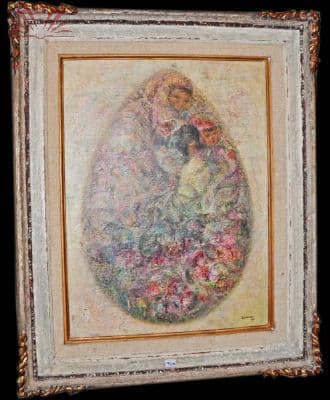 Nossa Senhora com Menino Jesus — Antonio Gonçalves Gomide, 1960