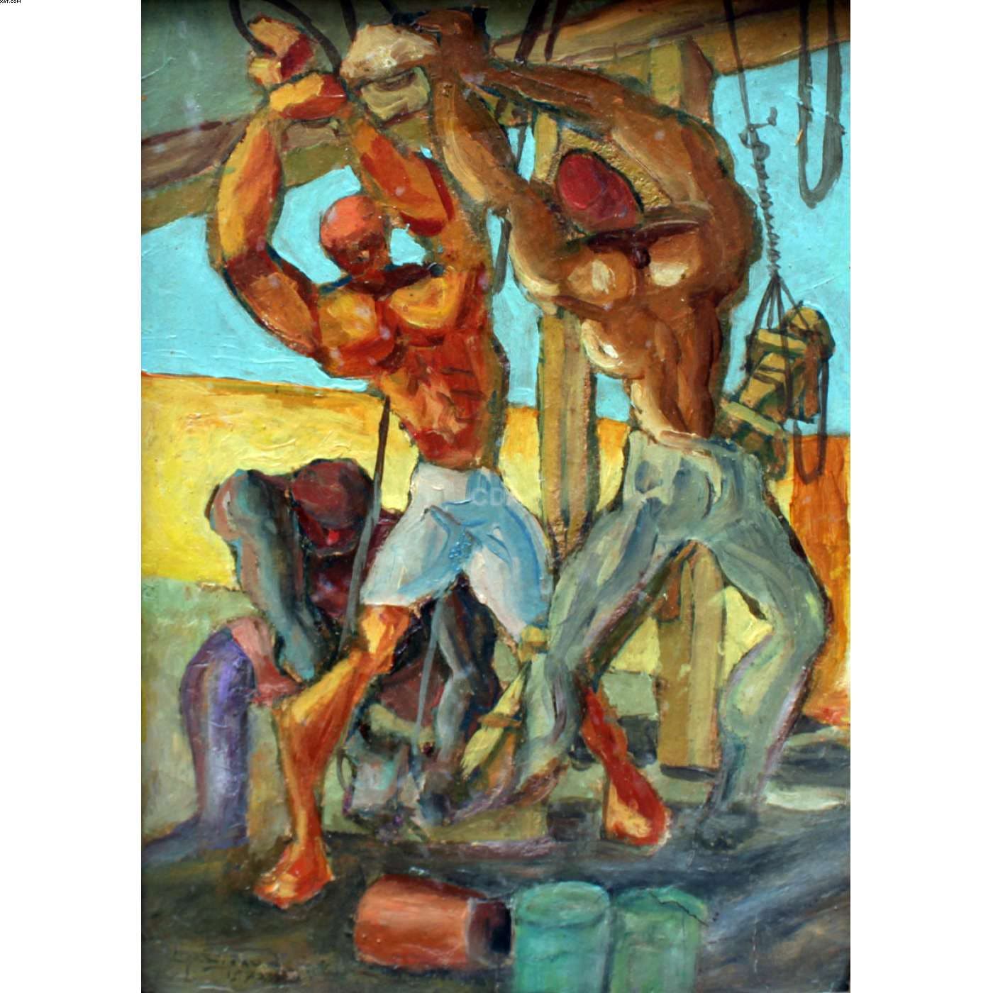 Homens Trabalhando — Eugênio Proença Sigaud, 1972