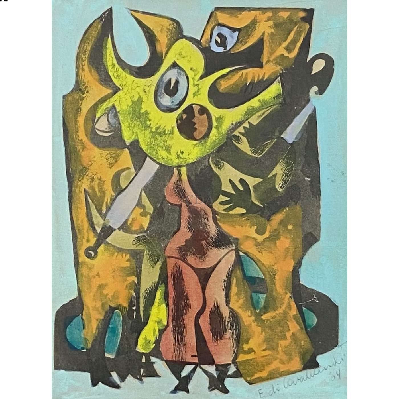 Figura Oníricas — Di Cavalcanti, 1964