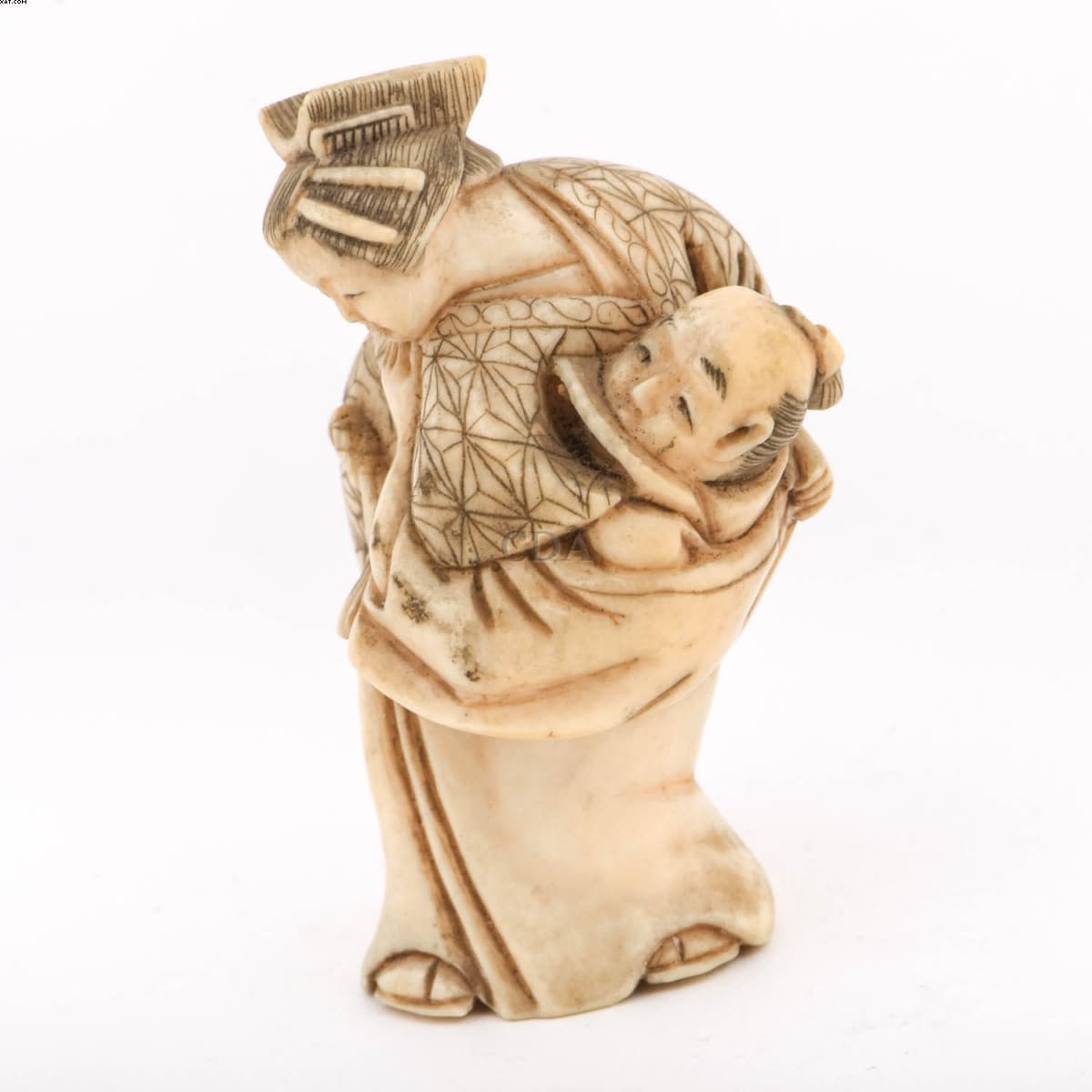 Netsuke em marfim — Não identificado