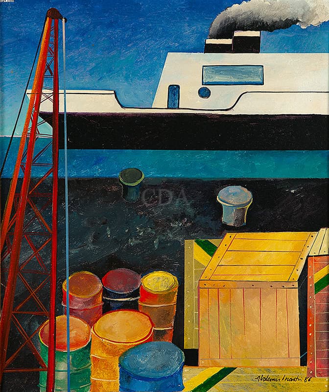 Porto — Aldemir Martins, 1986