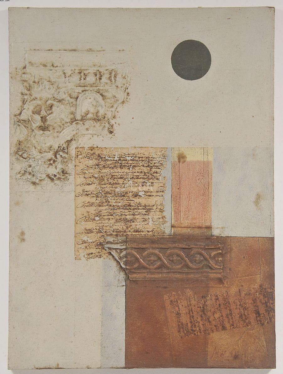 Copo, Fruta, Mais Colagem (Homenagem a Vermeer) — Carlos Scliar, 1969