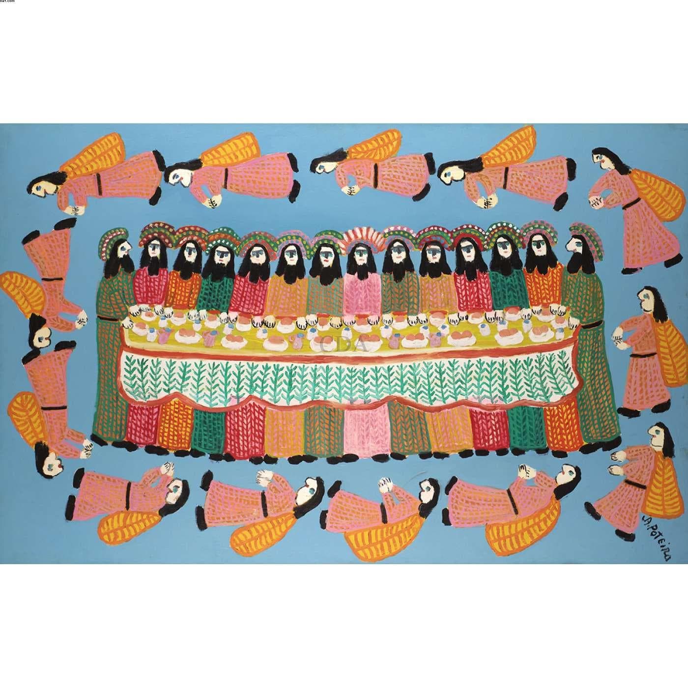 A ceia dos anjos — Antônio Poteiro, 2001