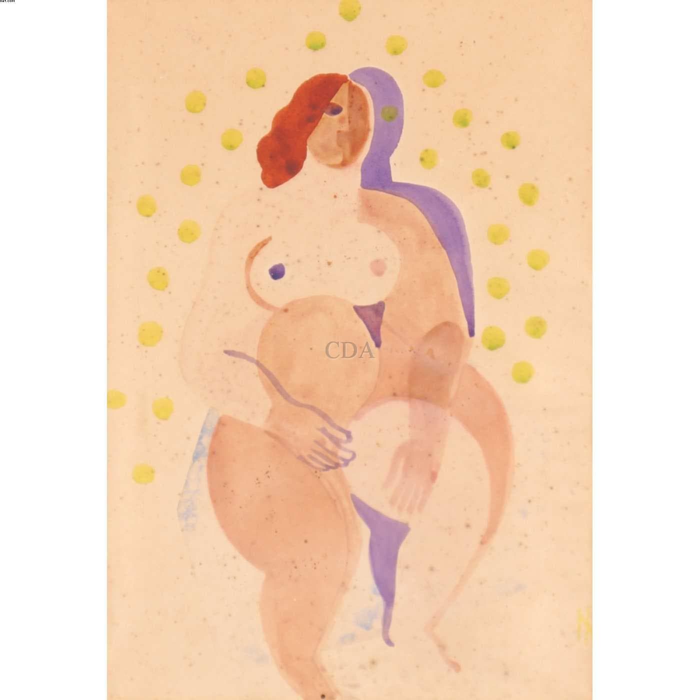 Nu Feminino — Ismael Nery, 1922