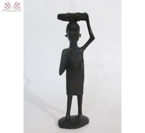Escultura de madeira de ébano — Não identificado