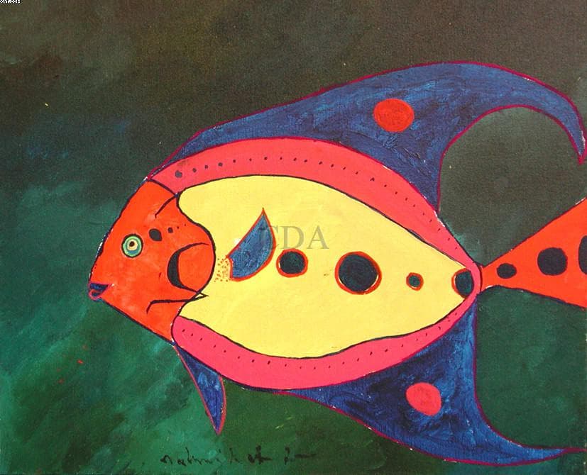 Peixe colorido — Manoel Santiago, 2001